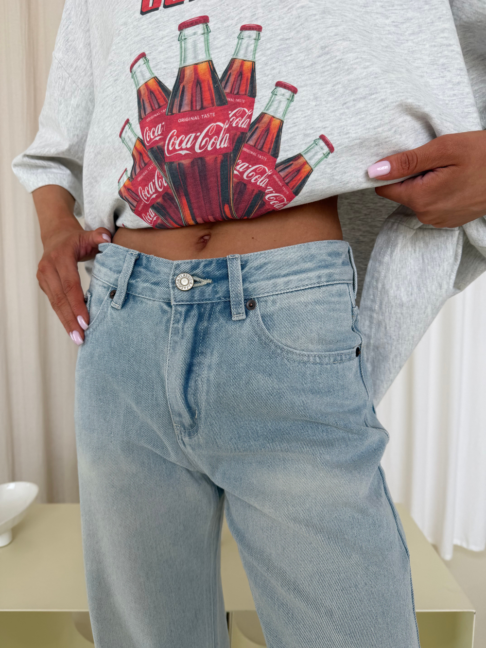 Джинсы Shop голубой