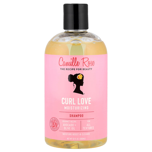 Camille Rose, Curl Love, увлажняющий шампунь, для любой текстуры, 355 мл (12 жидк. унций)