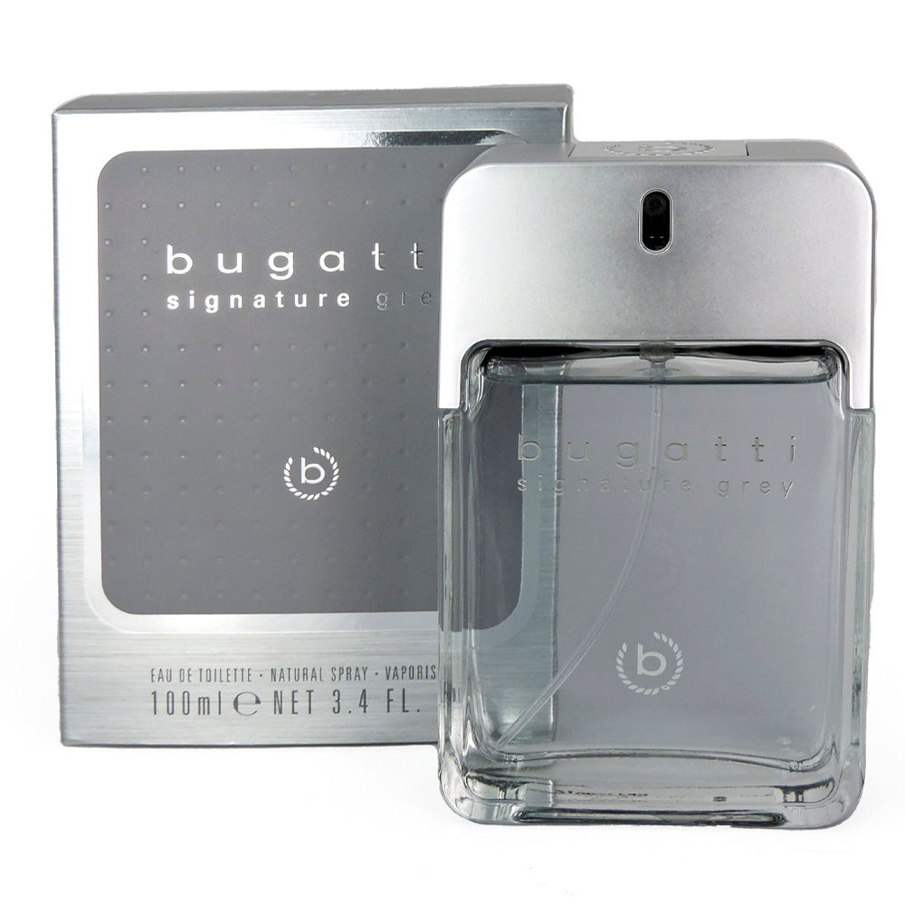 Bugatti Signature Grey— туалетная вода для мужчин.  Базовый аромат джентльмена. Спокойный, стильный, элегантный.