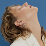 Моносерьга-кликер Basic S с подвеской Burdo