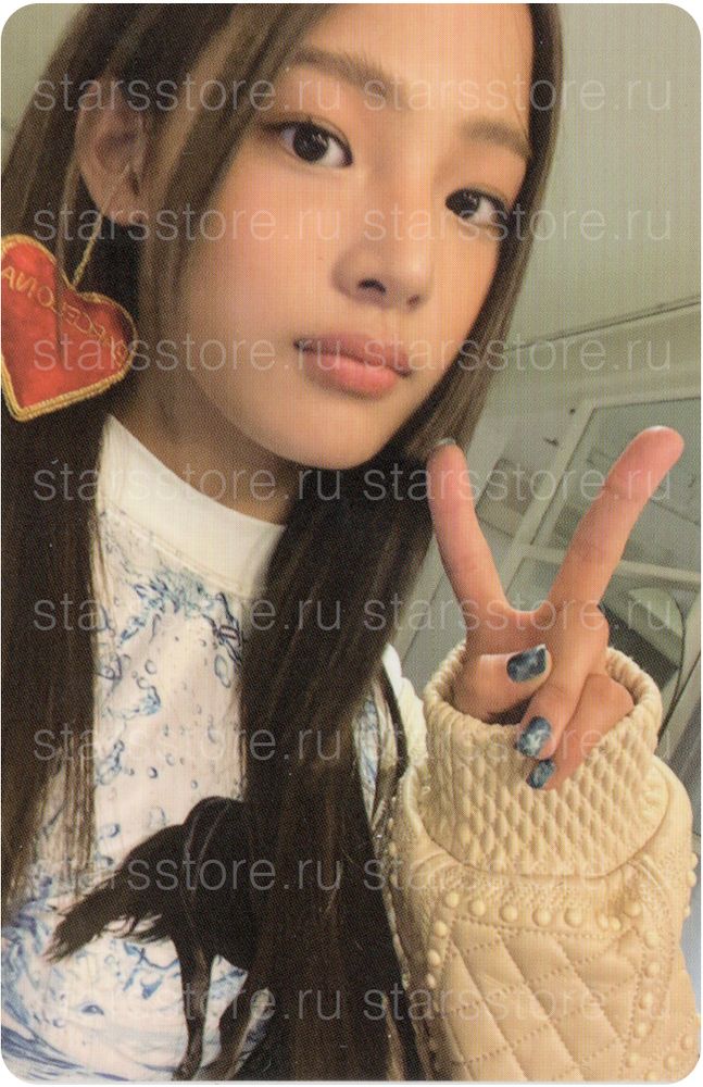 Фотокарта Minji NewJeans - OMG (Message Card ver.)