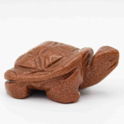 Черепаха авантюрин коричневый (имитация) 47.6