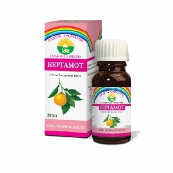 Эфирное масло Бергамот. 10 мл.