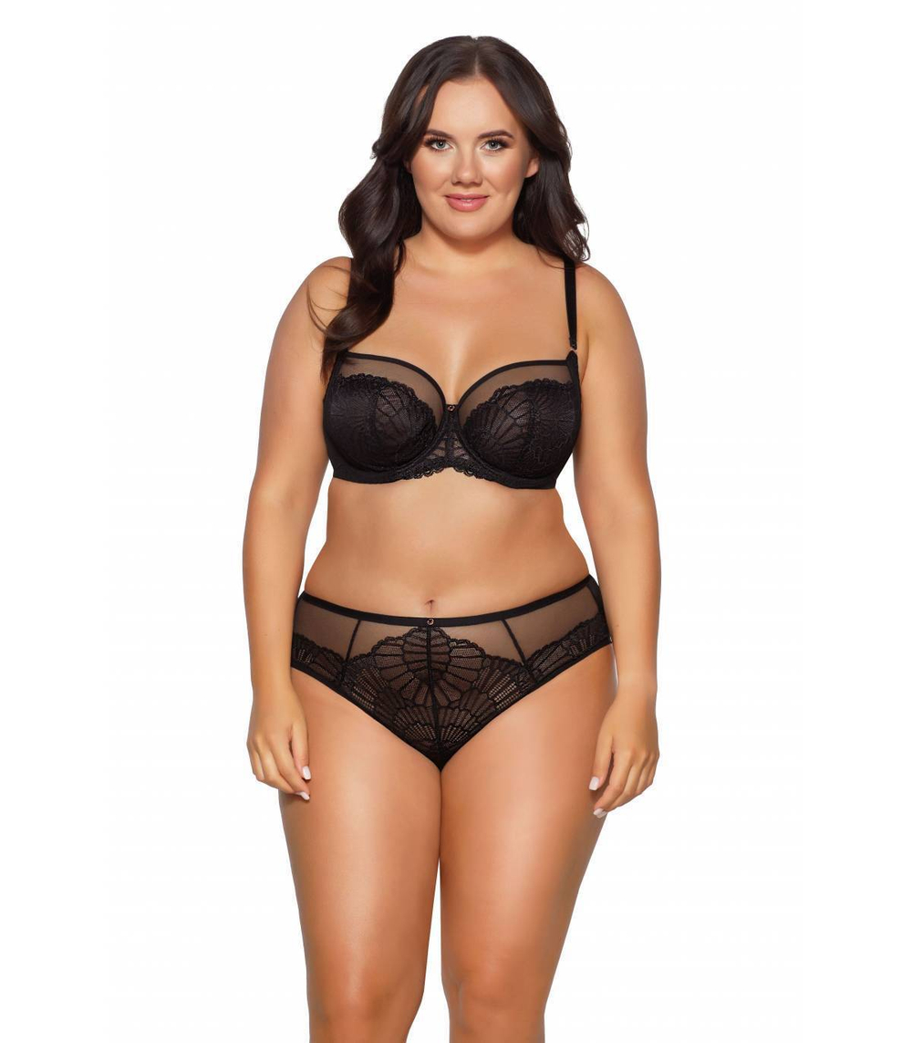 Трусики-бразилиана со средней линией талии Puella (Размер: XXXL) (Цвет: белый)