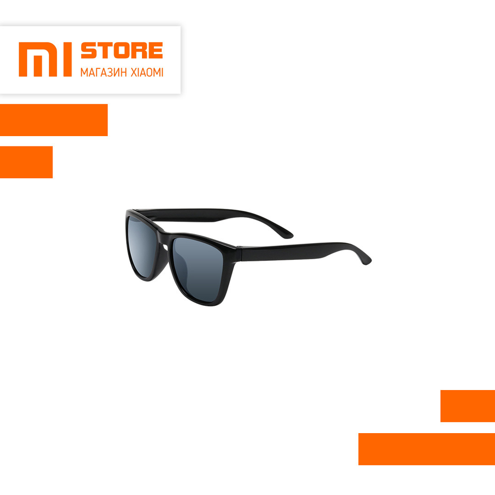 Солнцезащитные очки Xiaomi Mijia Classic Square Sunglasses черные (TYJ01TS)