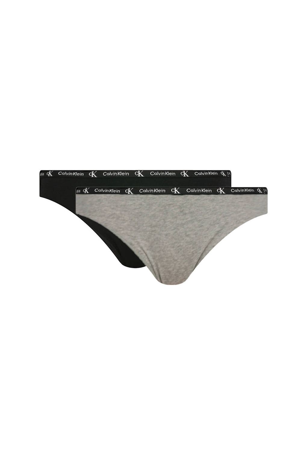 Трусики 2 пары Calvin Klein Underwear - черный(000QD3991E)
