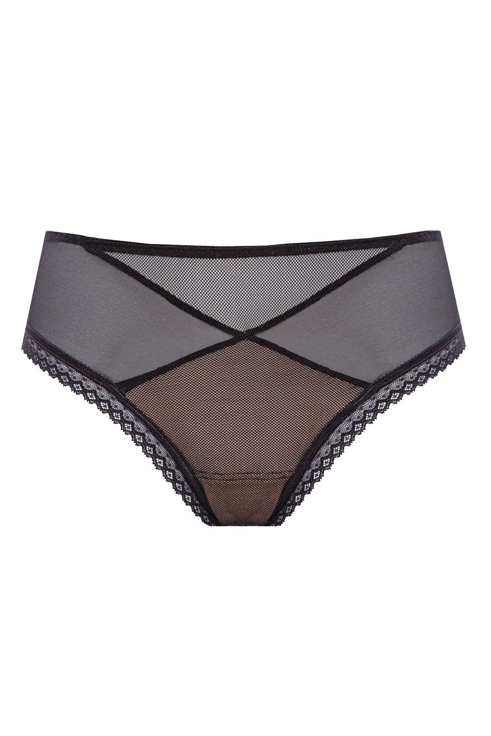 Трусы-бразилиана Nocturn 03 Brazyliany Black