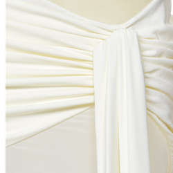 Комплект: платье, лиф, юбка со шлейфом из бифлекса