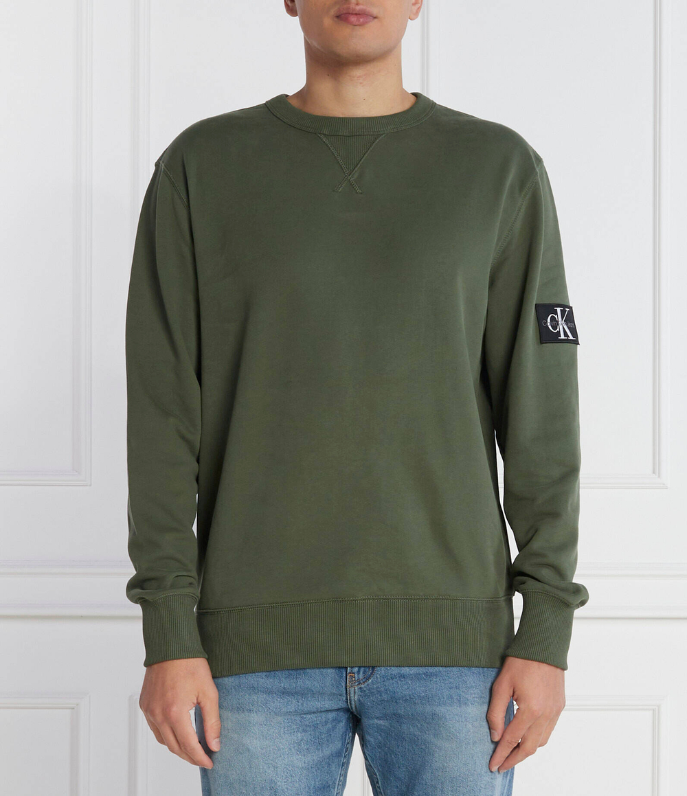 Худи BADGE CALVIN KLEIN JEANS - зеленый(J30J323426)