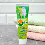 Зубная паста "Актив лимон+отбеливание" 100г, Wikky