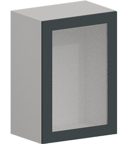 Кухня Модуль ШВС 500 Графит / Бирюзовая мята