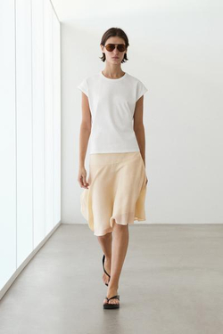 Massimo Dutti Футболка без рукавов, белый