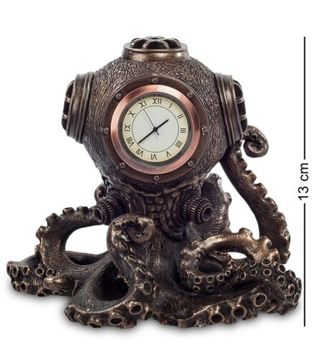 Veronese WS-189 Статуэтка-часы в стиле Стимпанк «Осьминог»