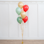 Фонтан шаров "В духе Рождества"