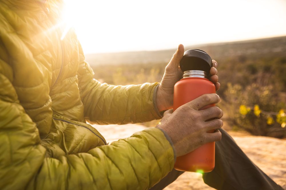 Бутылка Klean Kanteen Wide 40oz (1182 мл) Tiger Lily