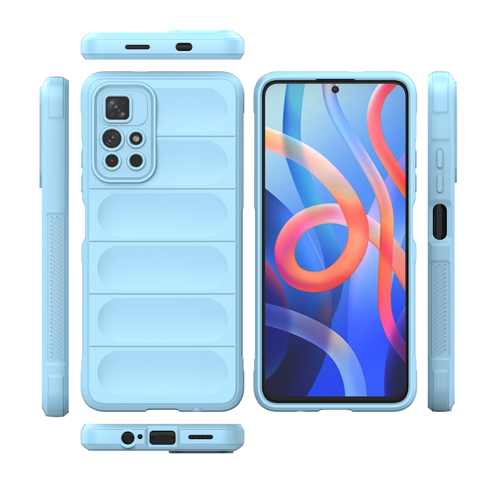 Противоударный чехол Flexible Case для Poco M4 Pro 5G