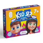 Настольная игра «Кто Я?» с пластиковыми ободками 7+