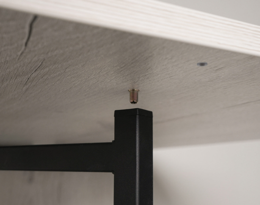 Колибри-16 (DaVita) Стол-книжка (дуб канадский/черный)