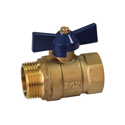 Кран шаровой 1/2'' вн/нар бабочка ZOX/RM-L