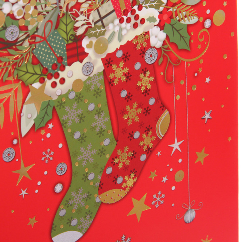 Пакет подарочный «Волшебный год» 18*23*8 см, микс