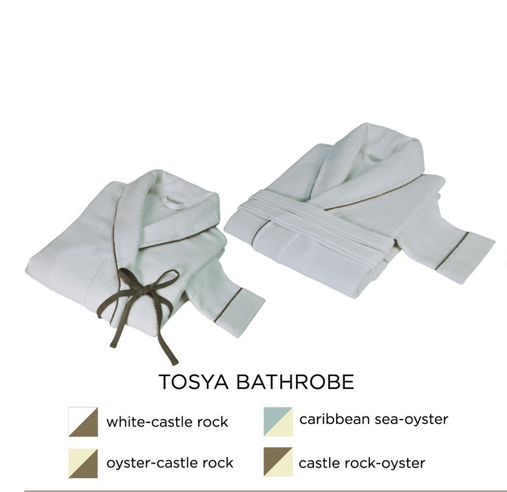 Халат мужской Hamam Tosya голубой