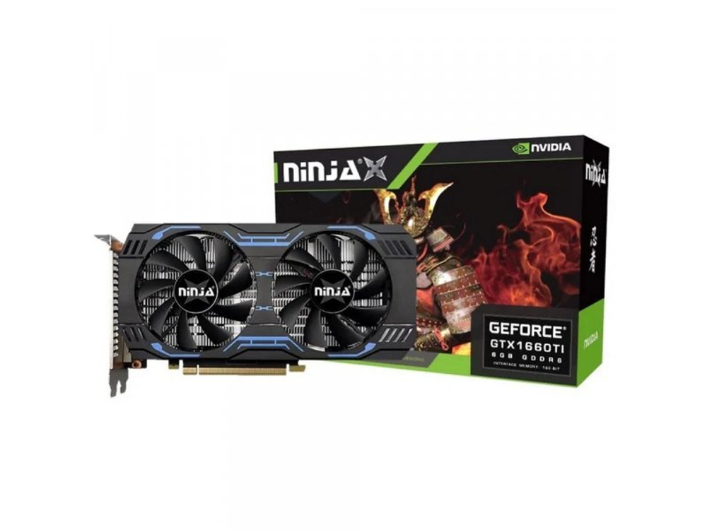 Видеокарта Ninja (Sinotex) Nvidia GeForce GTX 1660 Ti [NK166TI66F]