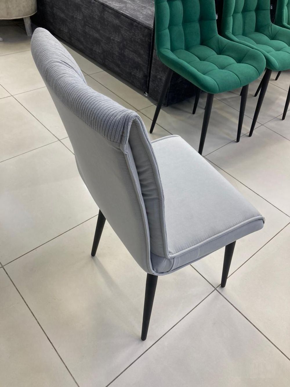 Стул Сенатор Серый софт