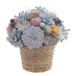 GAEM Изделие декоративное "Новогодняя композиция", L17 W17 H18 см