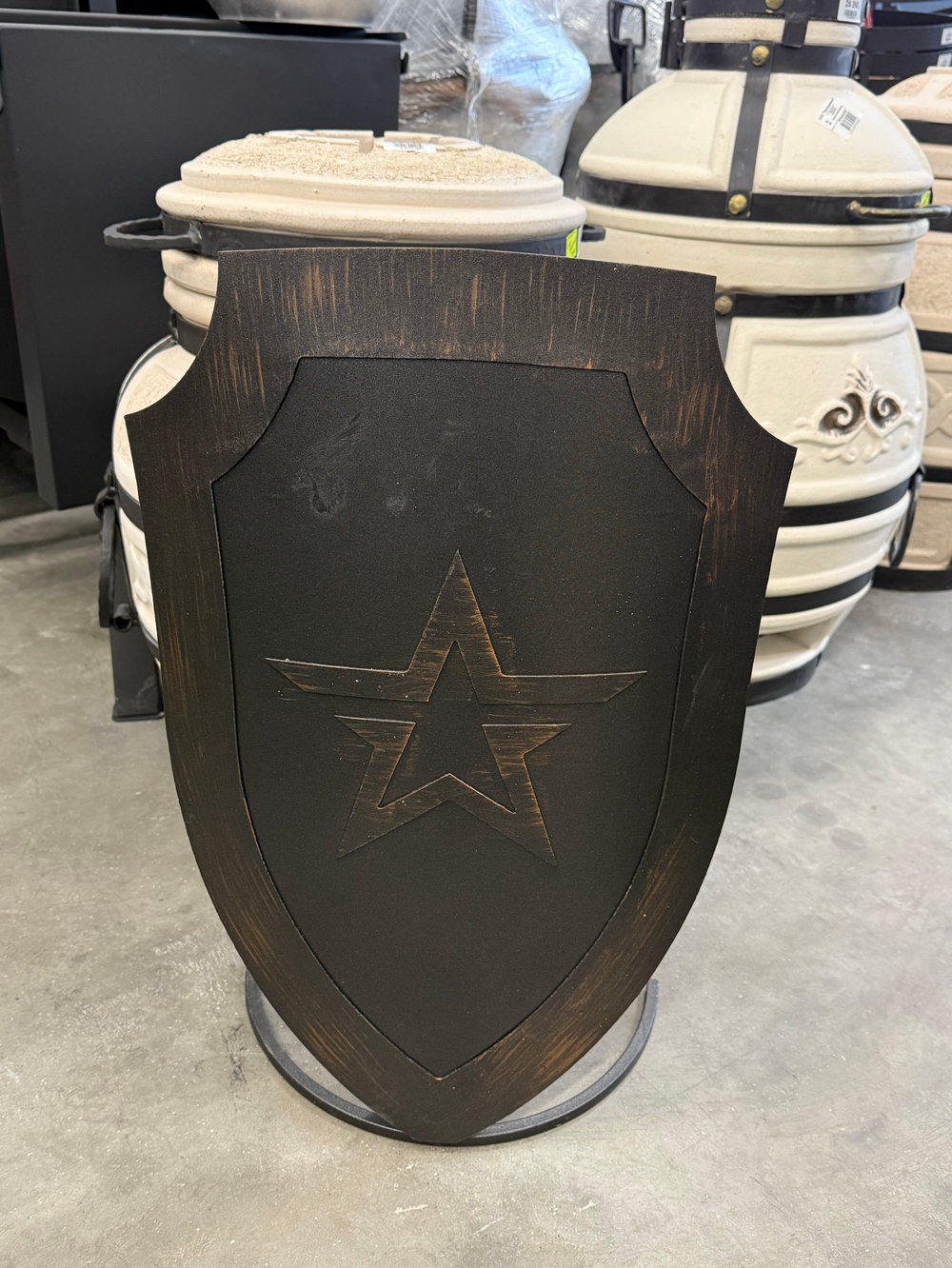 Щит кованный