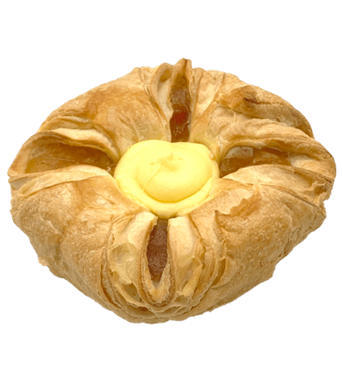 Розан с клубникой и сливочным кремом, 110 гр, 50 шт/кор., п/ф