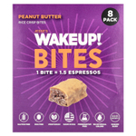 Jesse's WAKEUP!, Rice Crisp Bites, арахисовая паста, 8 пакетиков по 15 г (0,53 унции)