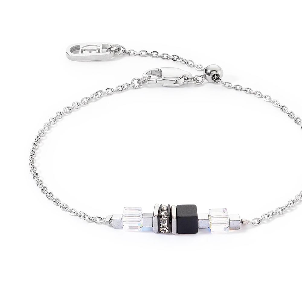 Браслет Coeur de Lion Black-Silver 5076/30-1317