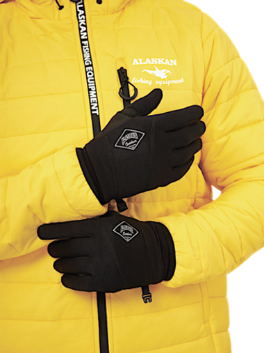 Перчатки Alaskan Outdoor Чёрные AG11536 -