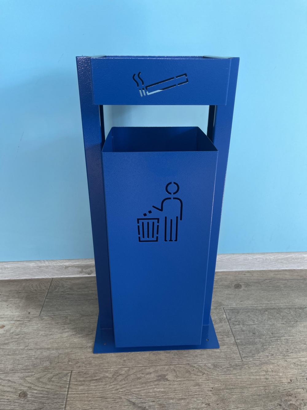 Урна металлическая УК-1 Синяя