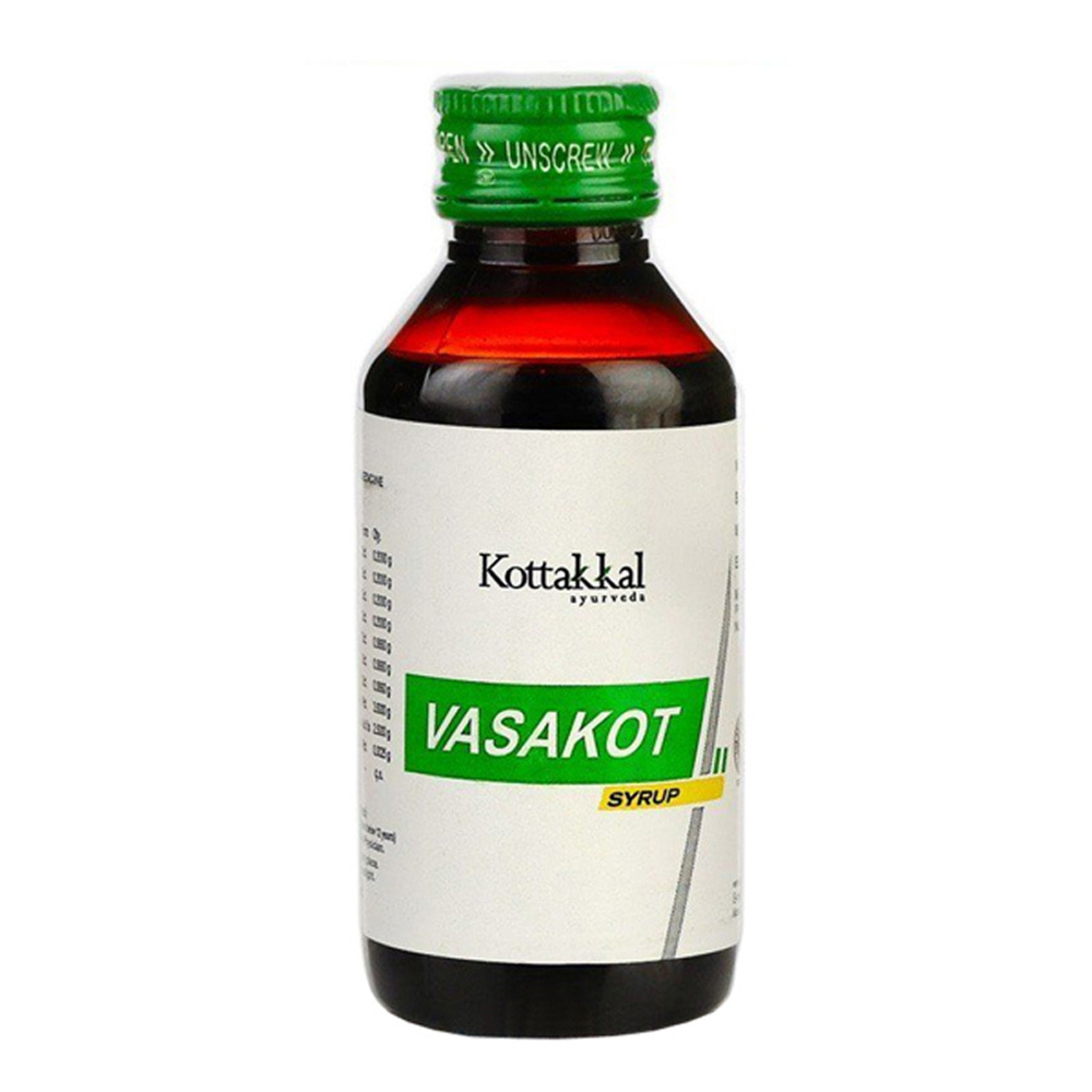 Васакот Коттаккал сироп от кашля (Vasakot Syrup Kottakkal), 100 мл