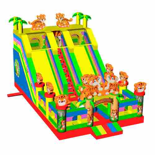 Коммерческий батут "Тигриная страна 5" 10*6*6 м