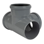 Крестовина канализационная двухплоскостная RTP 110х110х110 мм 87,5°