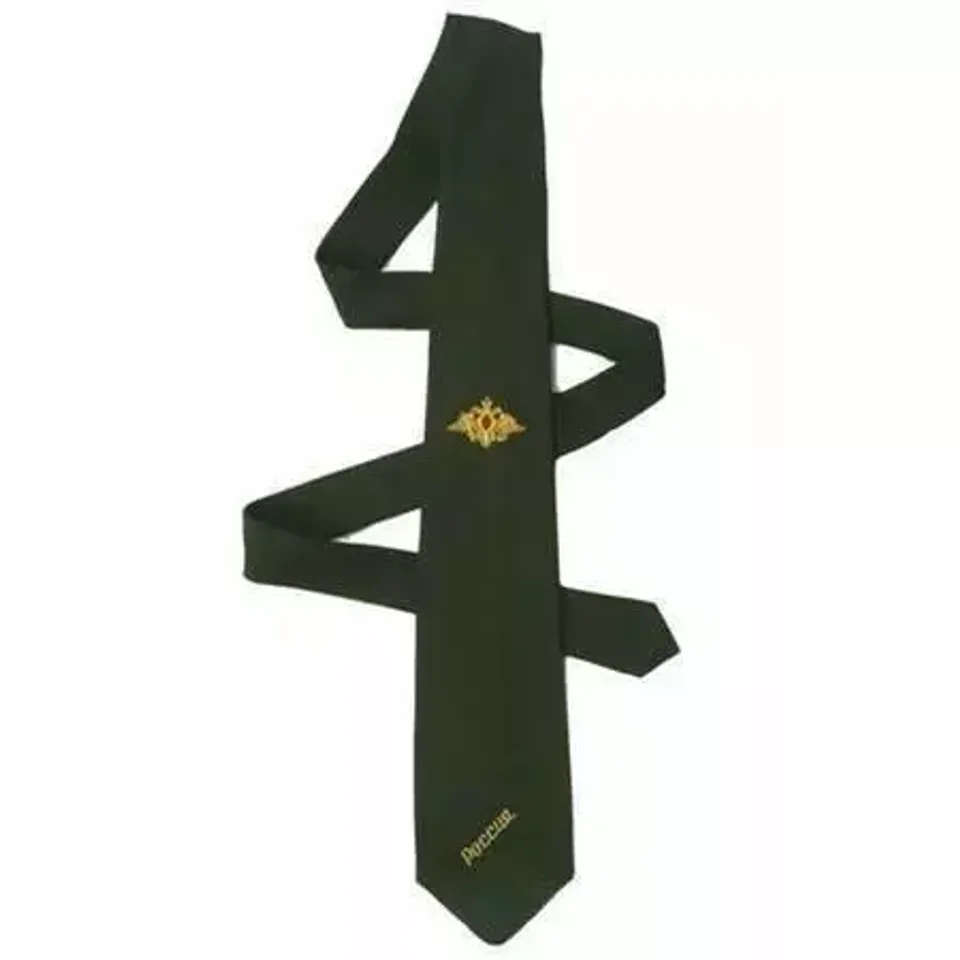Галстук самовяз МО вышитый
