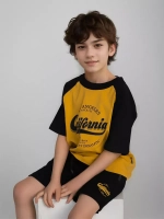 Летний костюм для мальчика с шортами