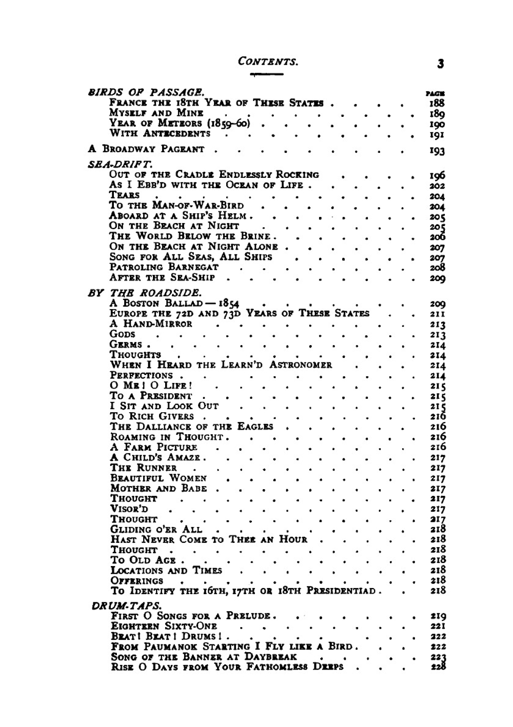 Leaves of Grass | Walt Whitman