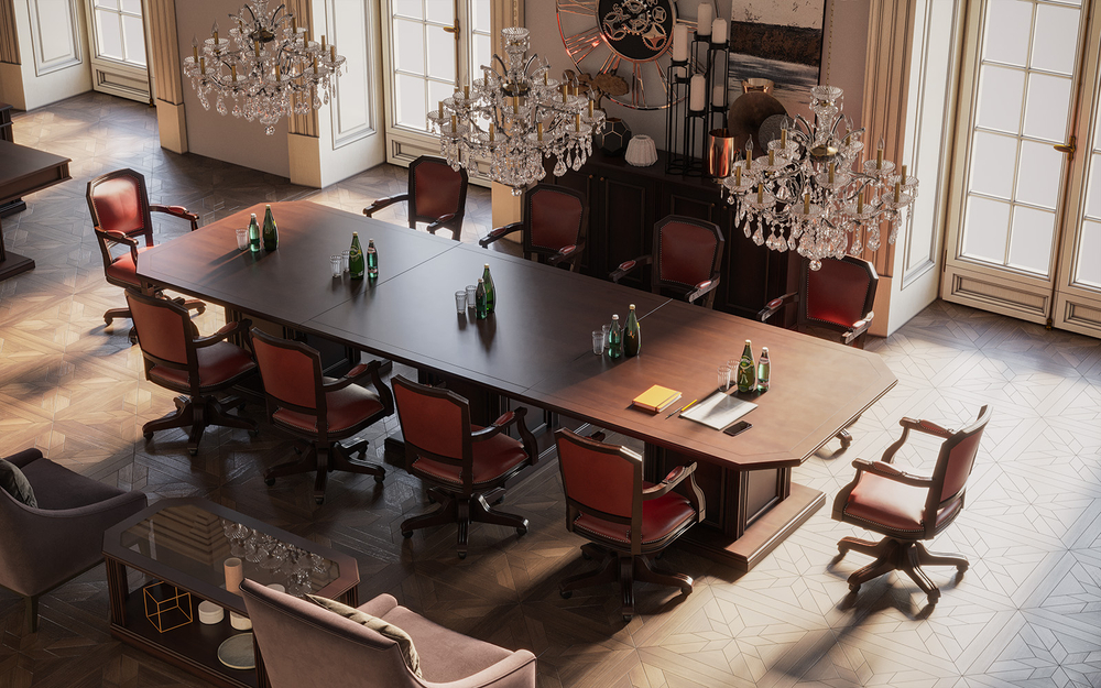 Стол руководителя Dan-201.1 ДАНТЕ(DANTE)