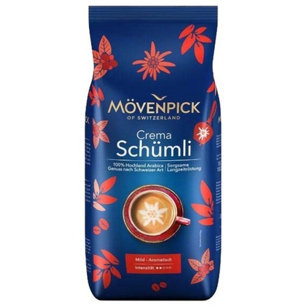 Кофе в зернах Movenpick Schumli Crema, 1 кг (Мовенпик)
