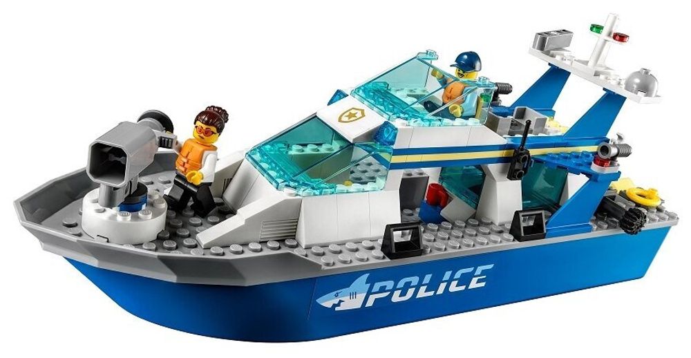 Конструктор LEGO City Police 60277 Катер полицейского патруля