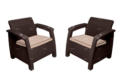 Комплект на балкон TWEET Balcony Set, цвет: венге