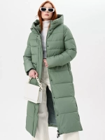 Куртка зимняя длинная с капюшоном пуховик