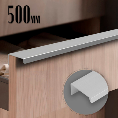 Ручка CAPPIO RT001, L=500,м/о 288, цвет матовый хром 9617977