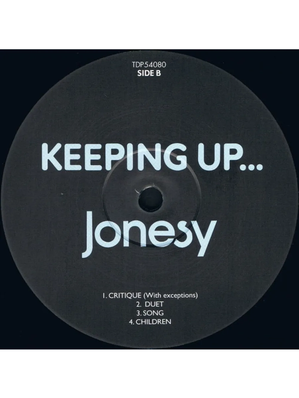 Jonesy — Keeping Up...