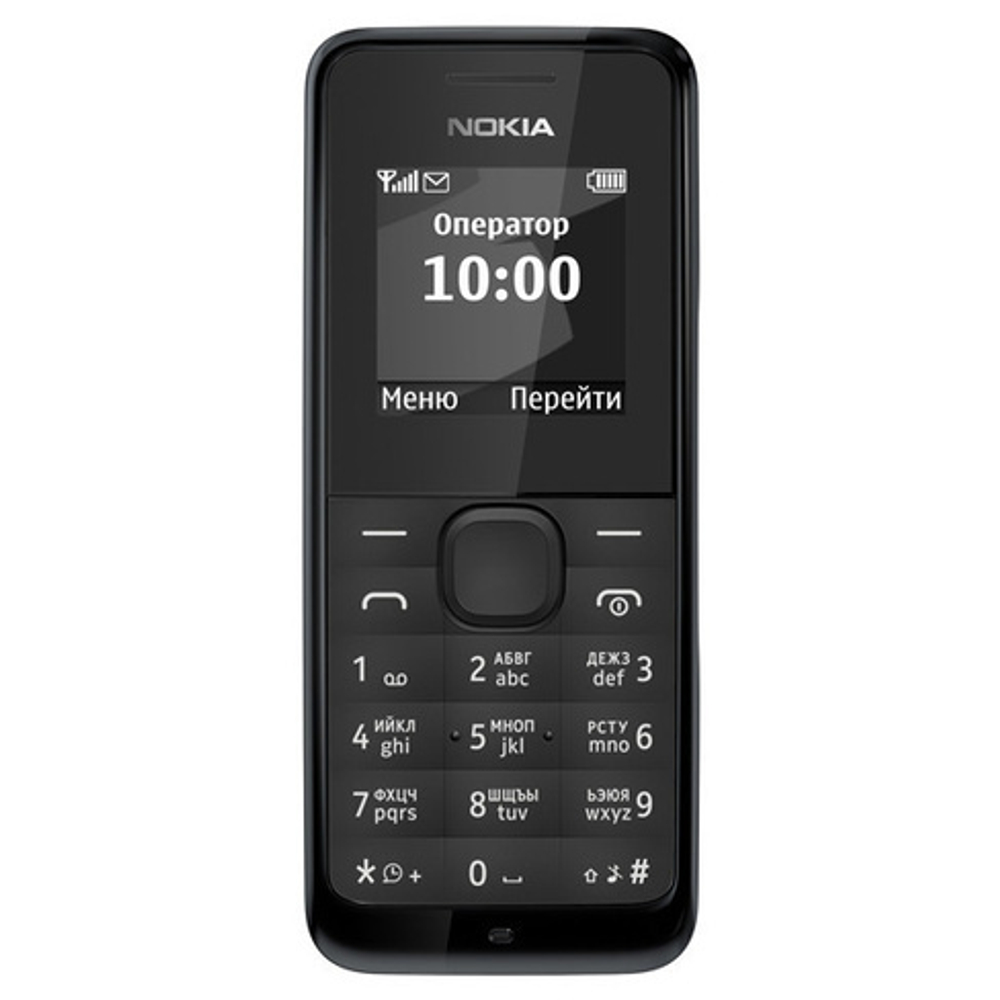 Мобильный телефон Nokia 105 Black