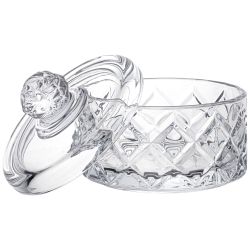 ЕМКОСТЬ ДЛЯ ХРАНЕНИЯ LEFARD С КРЫШКОЙ "DIAMANT" 10,5*10 СМ, 280 МЛ