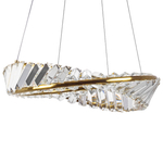 699043 Люстра VIDARE 20W LED 1700LM ЗОЛОТО 3000K IP20